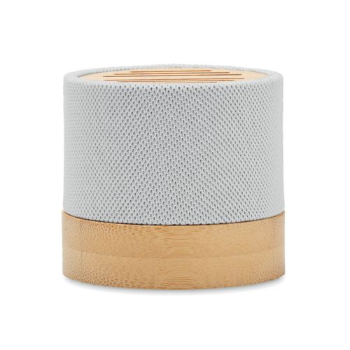 Haut-parleur sans fil en bambou - image 3
